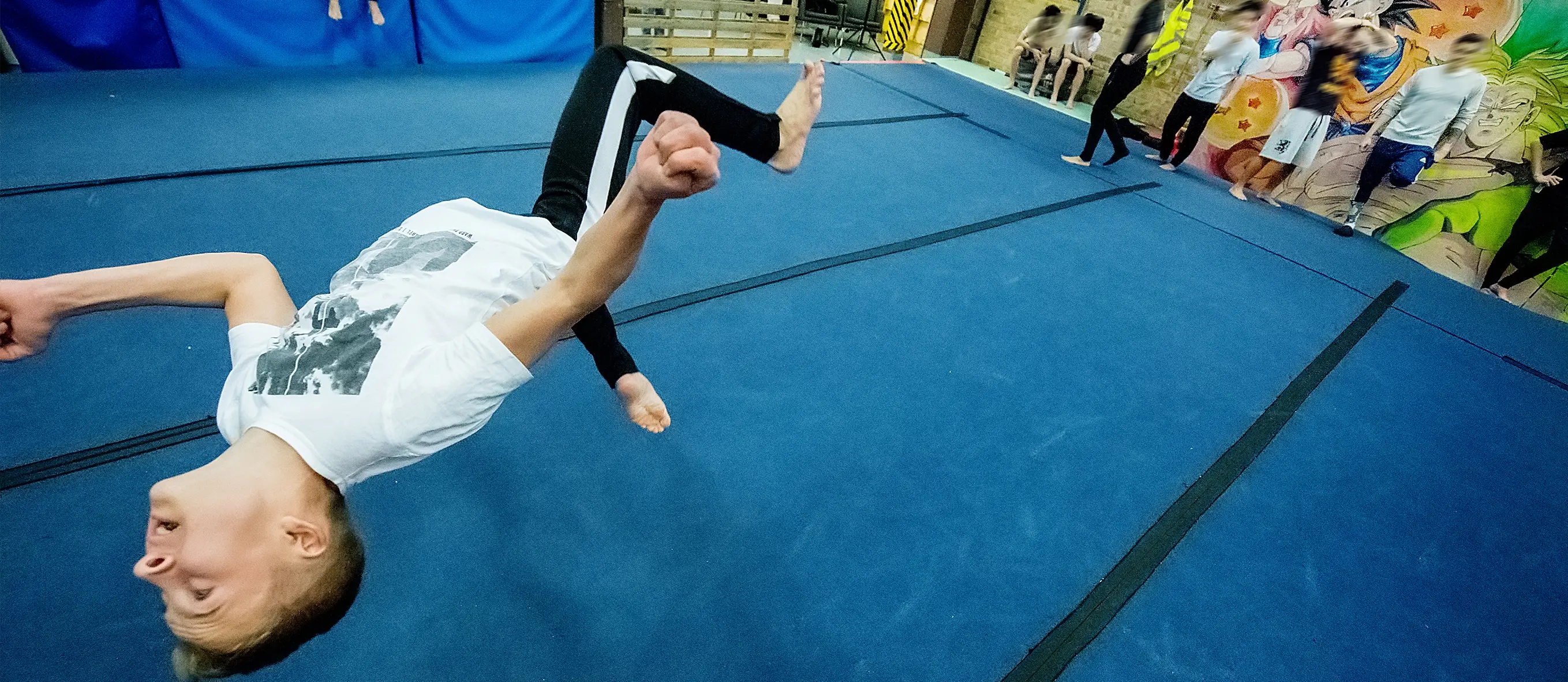 Parkourhallen i Aktivitetshuset Milot, Sundbyberg